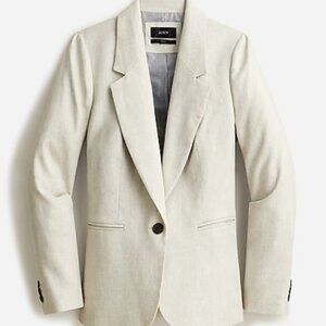 J.Crew Parke Blazer in stretch linen blend (sz 0)